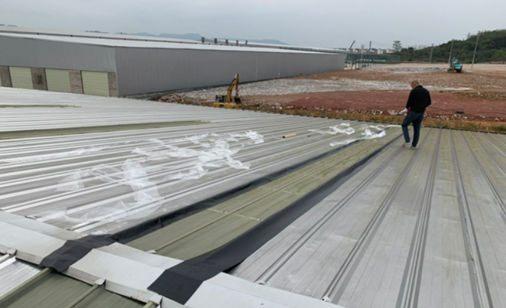 余姚厂房屋面防水维修案例